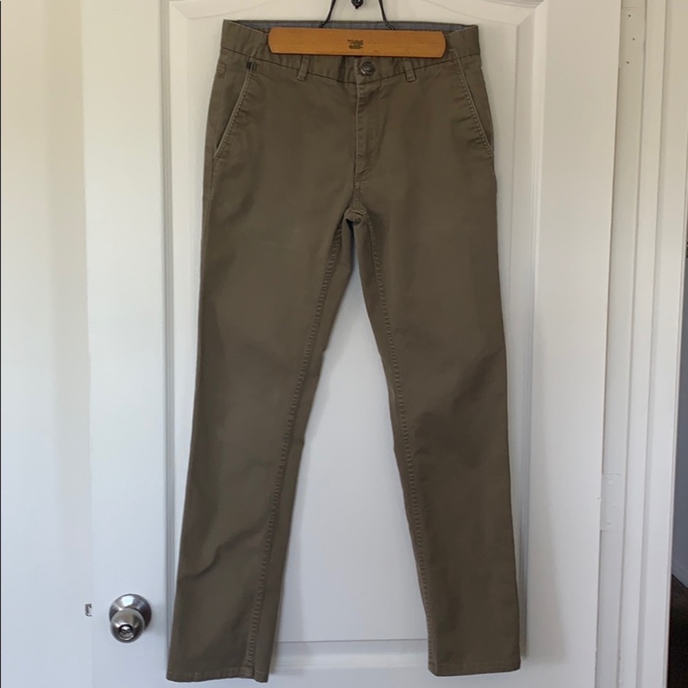 Zara men slim khakis